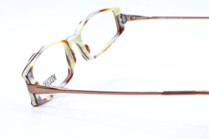 Moschino M3661-V 489 Coffee Brown Full Rim Italy Eyeglasses Frames Optical Frames ABC Optical Eyeglasses