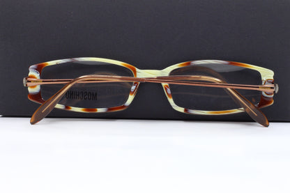 Moschino M3661-V 489 Coffee Brown Full Rim Italy Eyeglasses Frames Optical Frames ABC Optical Eyeglasses