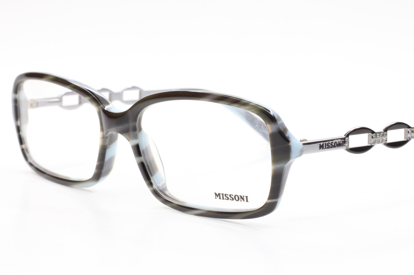 Missoni MI14402 Multicolor Acetate Rhinestones Designer Italy Eyeglasses Optical Frames ABC Optical Eyeglasses