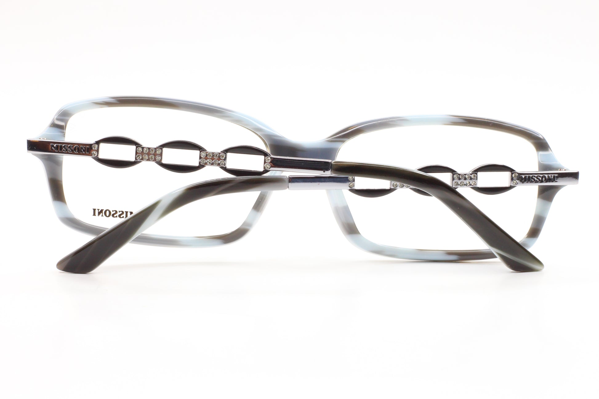 Missoni MI14402 Multicolor Acetate Rhinestones Designer Italy Eyeglasses Optical Frames ABC Optical Eyeglasses