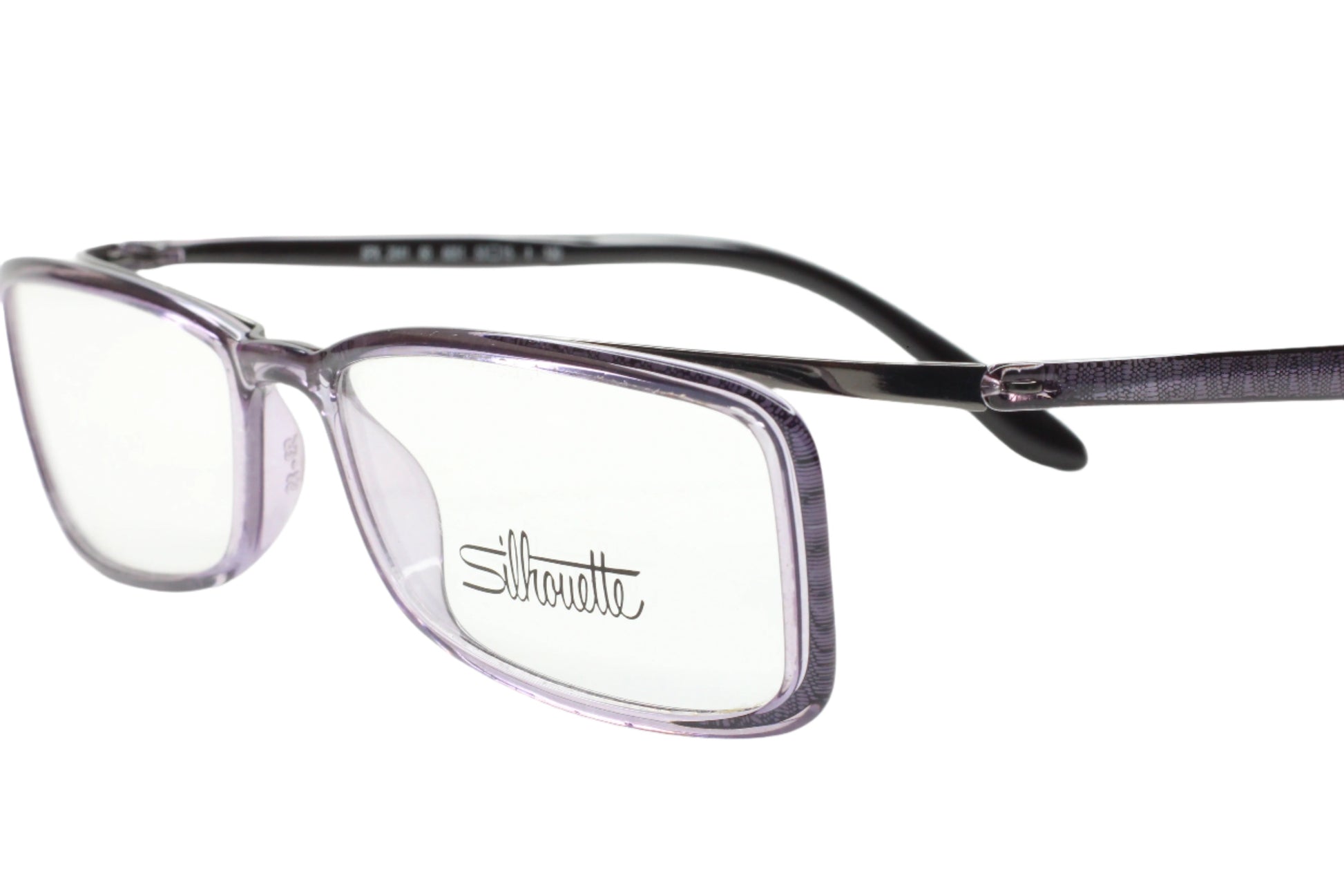 Silhouette SPX 2841 60 6051 Light Purple Flexible Austria Eyeglasses Optical Frames ABC Optical Eyeglasses