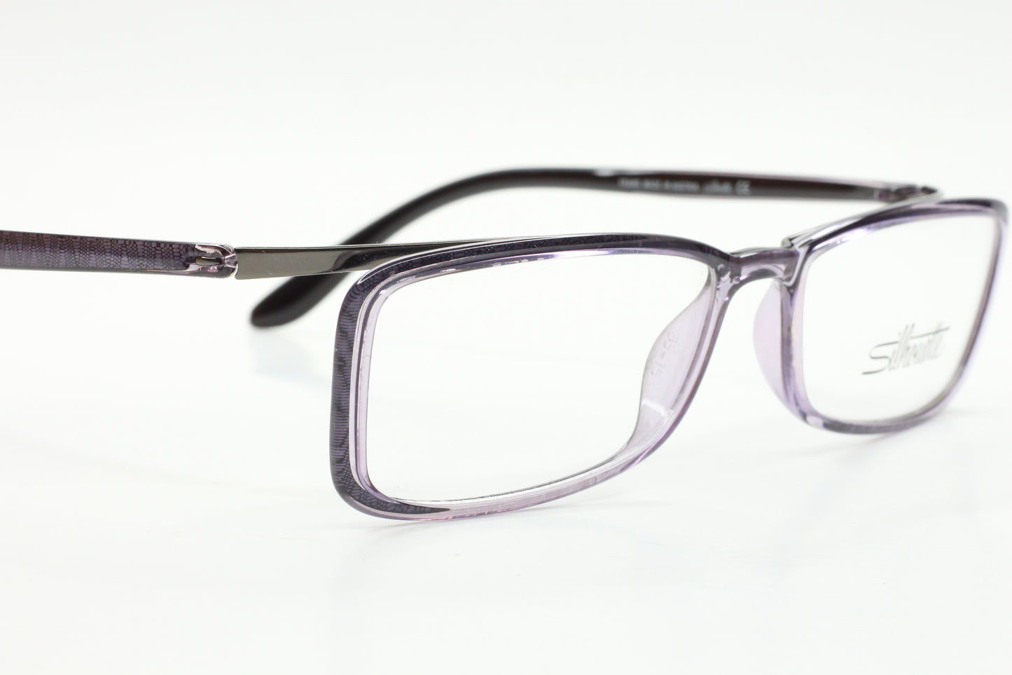 Silhouette SPX 2841 60 6051 Light Purple Flexible Austria Eyeglasses Optical Frames ABC Optical Eyeglasses