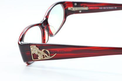 St. Moritz ICE Mod.128 Wine Red Marble SJ70 Women's Eyeglasses Optical Frames ABC Optical Eyeglasses