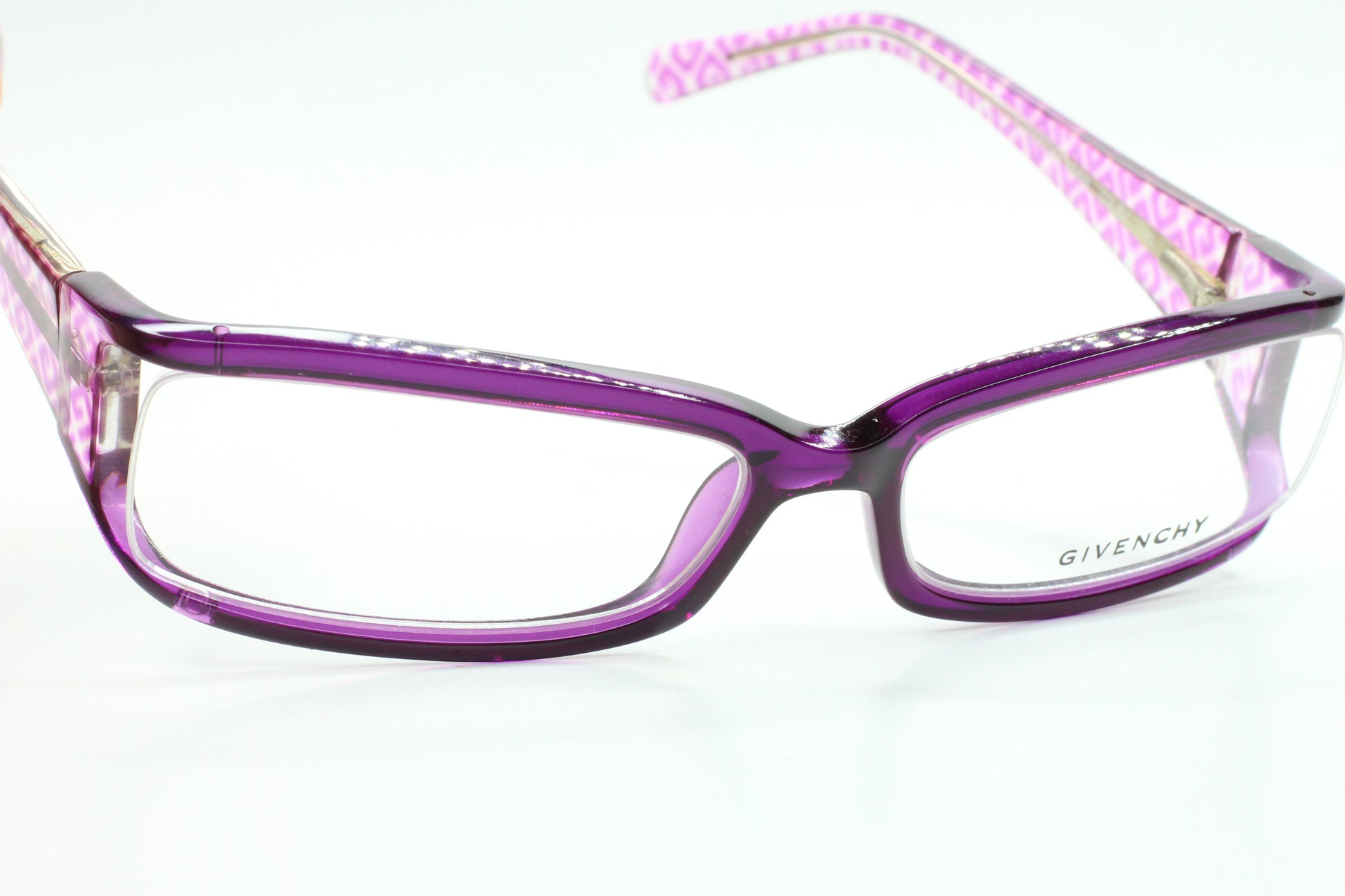 Givenchy VGV592 6SC Purple 56mm Frames Luxury Eyeglasses Italy RX Optical Frames ABC Optical Eyeglasses