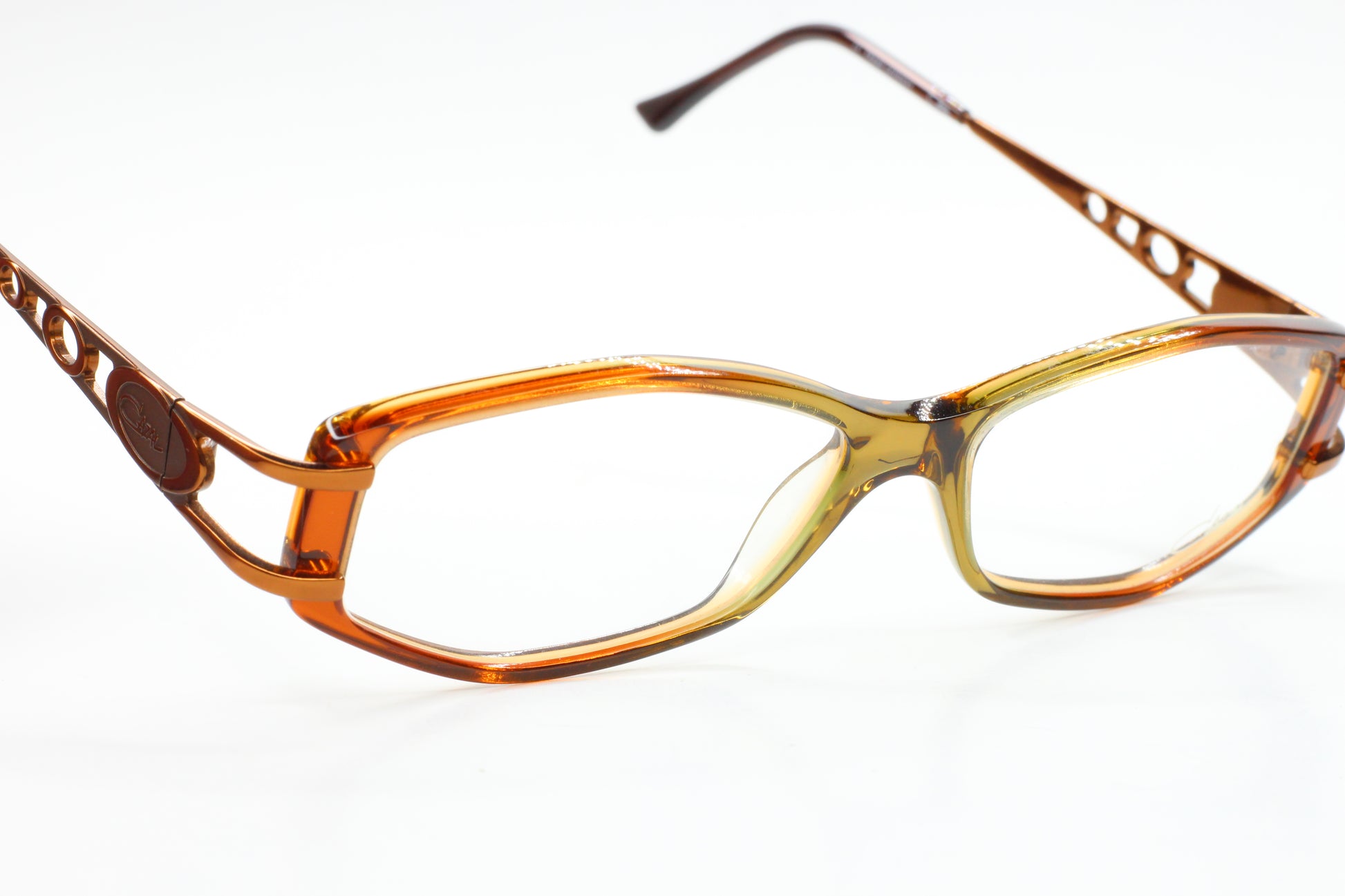 Cazal MOD.309 COL.129 Brown Full Rim RARE Germany Eyeglasses Optical Frames ABC Optical Eyeglasses