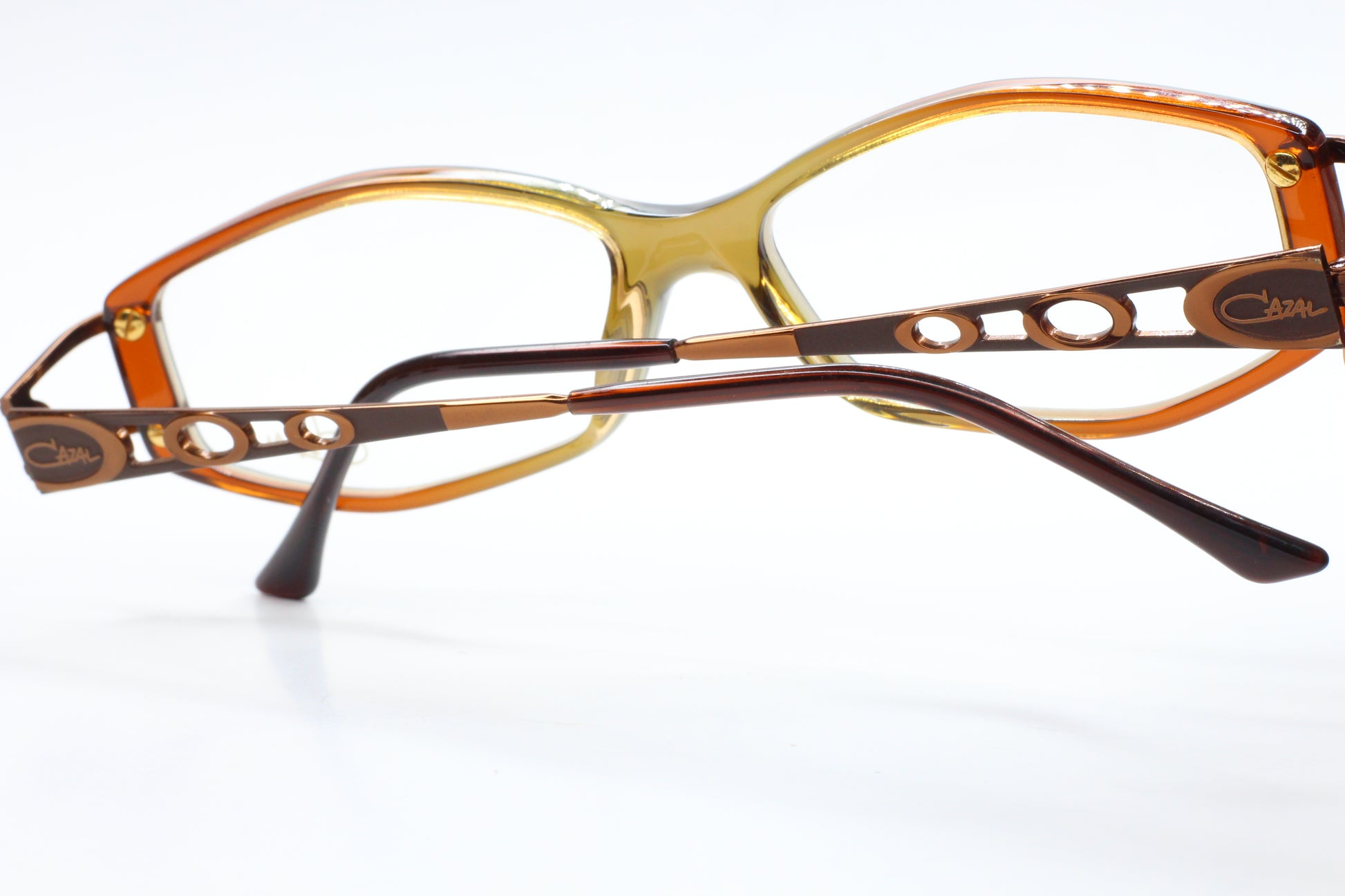 Cazal MOD.309 COL.129 Brown Full Rim RARE Germany Eyeglasses Optical Frames ABC Optical Eyeglasses