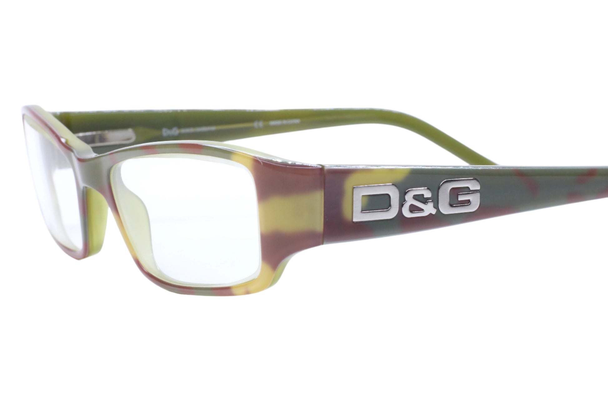 Dolce & Gabbana DG1132 724 Camouflage Acetate Designer Eyeglasses Optical Frames ABC Optical Eyeglasses