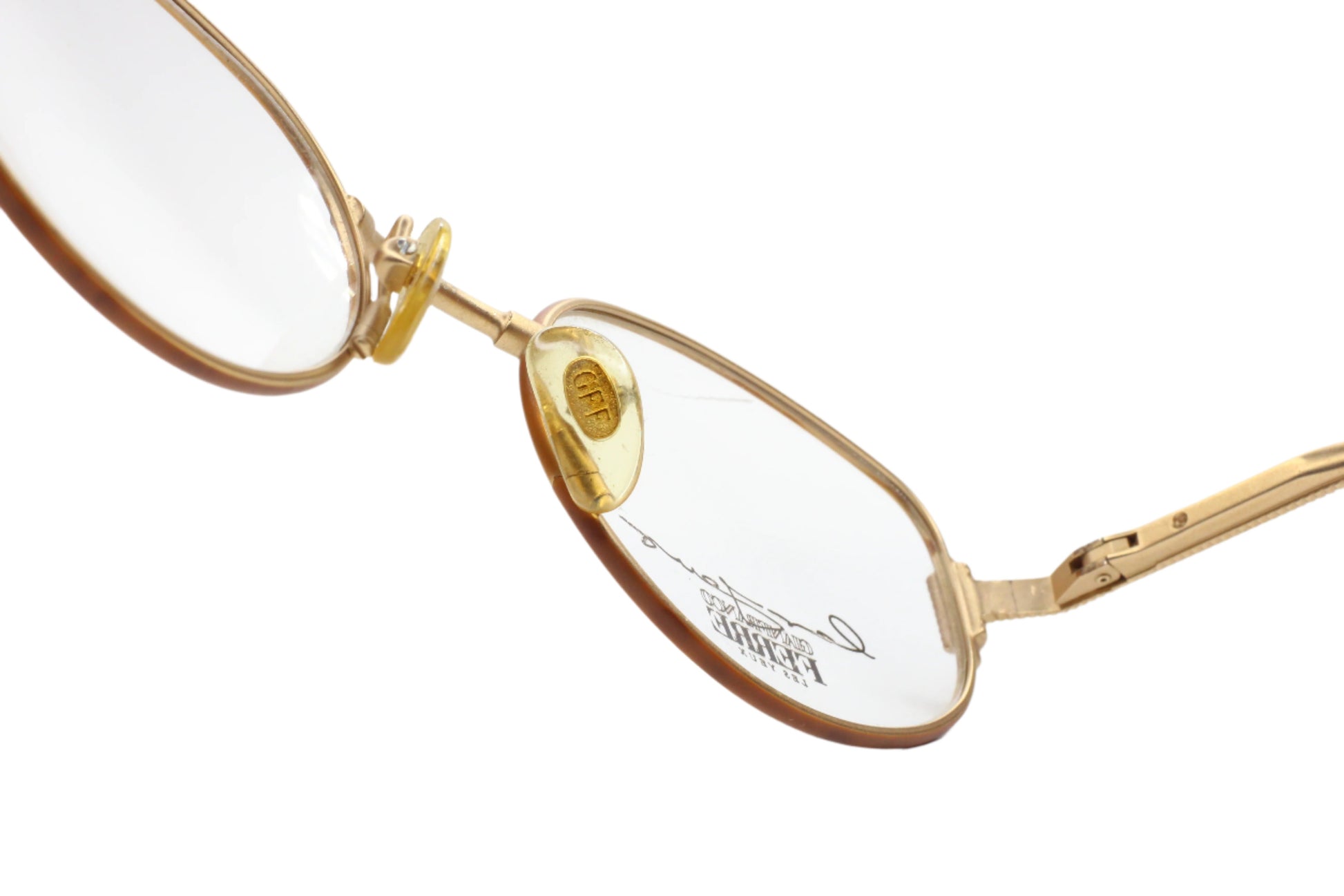 GIANFRANCO FERRE GFF 260 Gold Vintage NOS Italy Eyeglasses 50mm Optical Frames ABC Optical Eyeglasses