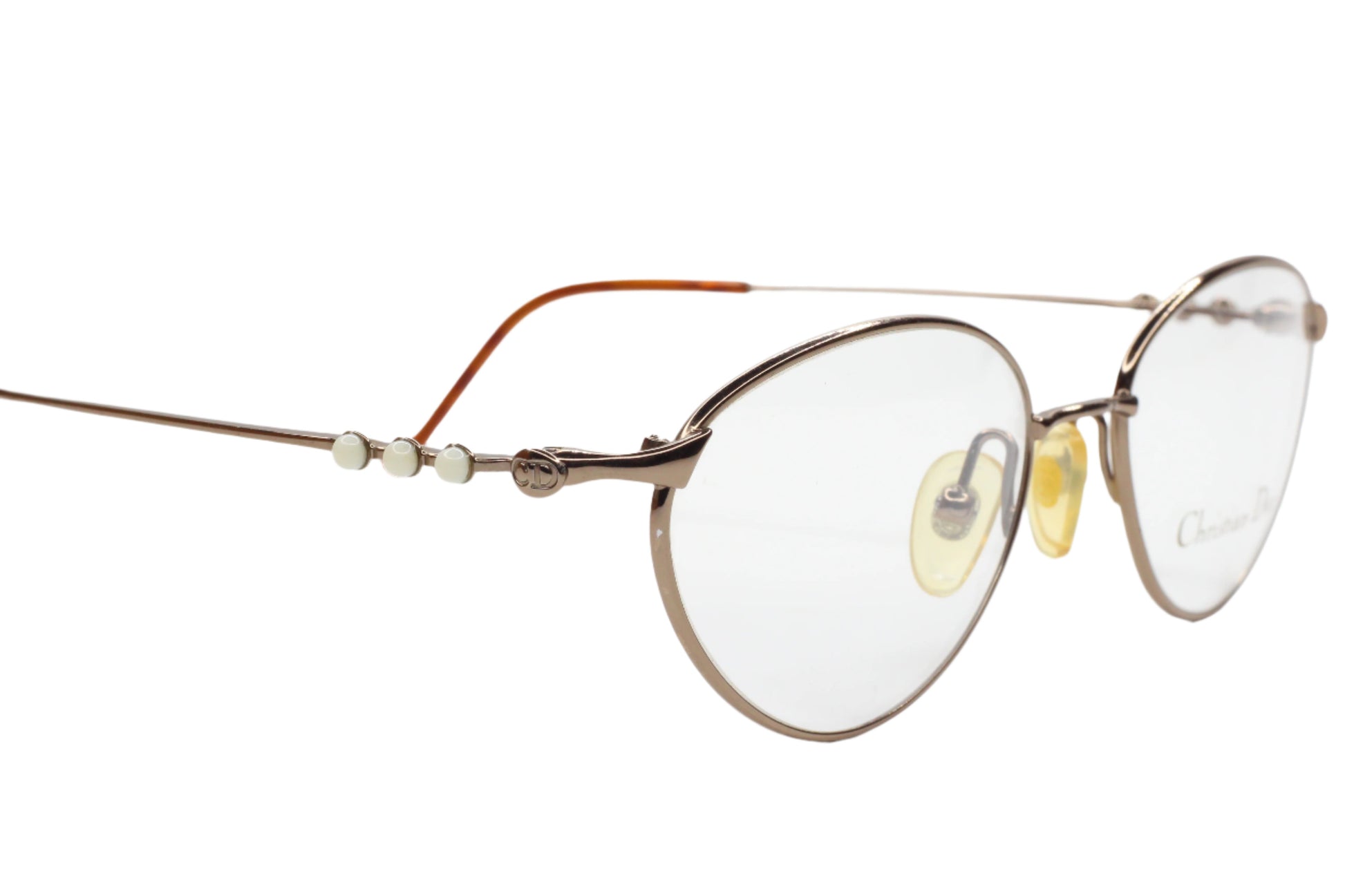 Christian Dior CD3531 15Z Silver Metal Designer Austria Eyeglasses Optical Frames ABC Optical Eyeglasses