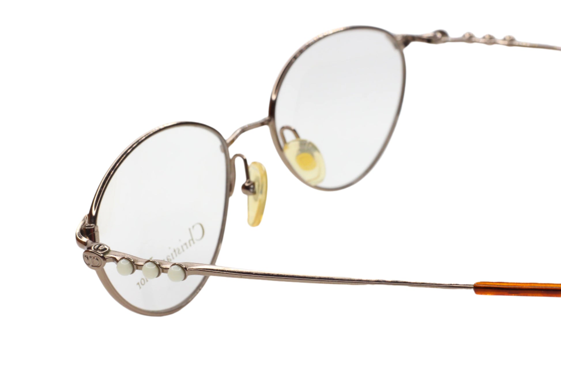 Christian Dior CD3531 15Z Silver Metal Designer Austria Eyeglasses Optical Frames ABC Optical Eyeglasses