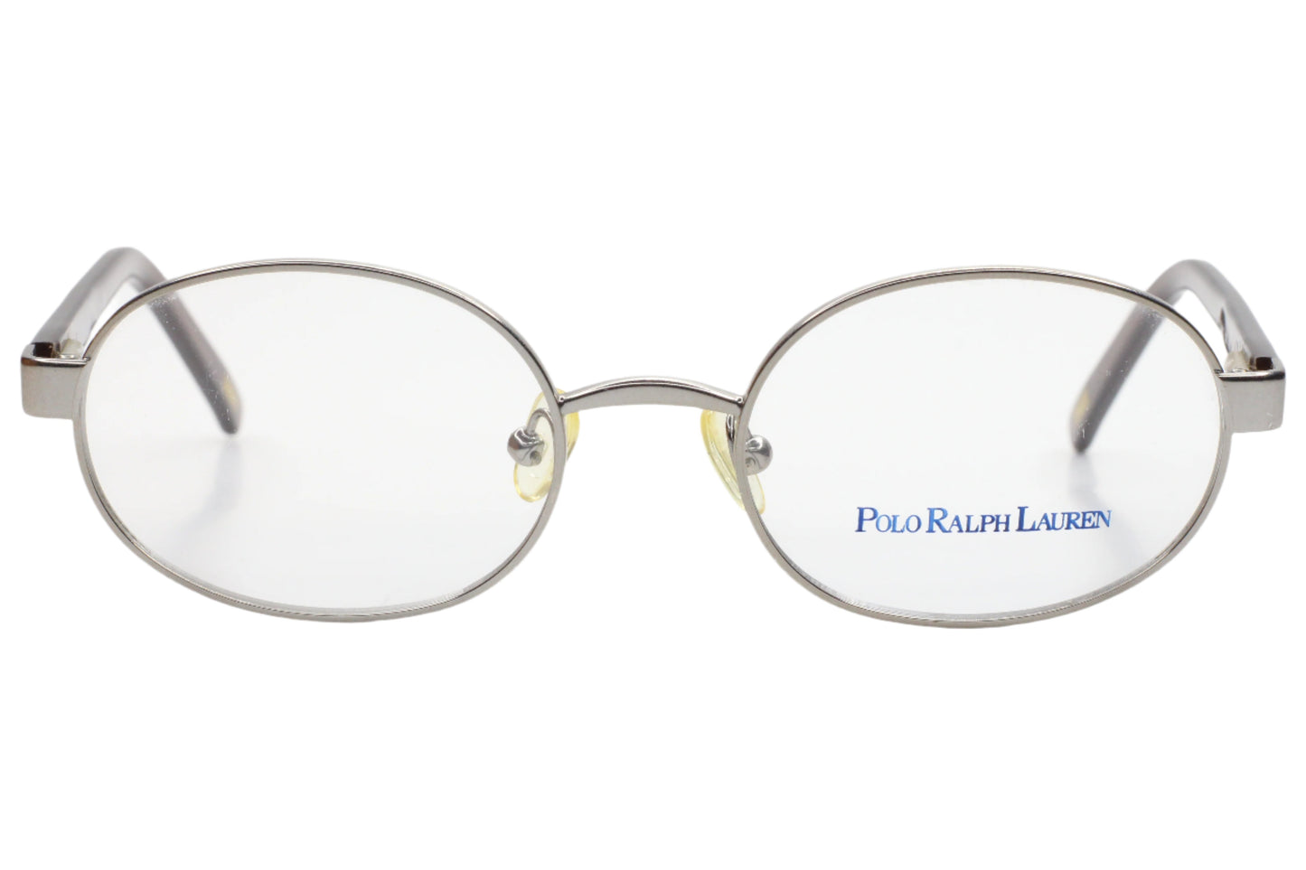 Polo Ralph Lauren Prep 8022 102 Silver Brown Oval Eyeglasses 47-17-125 Silver Metal Optical Frames ABC Optical Eyeglasses