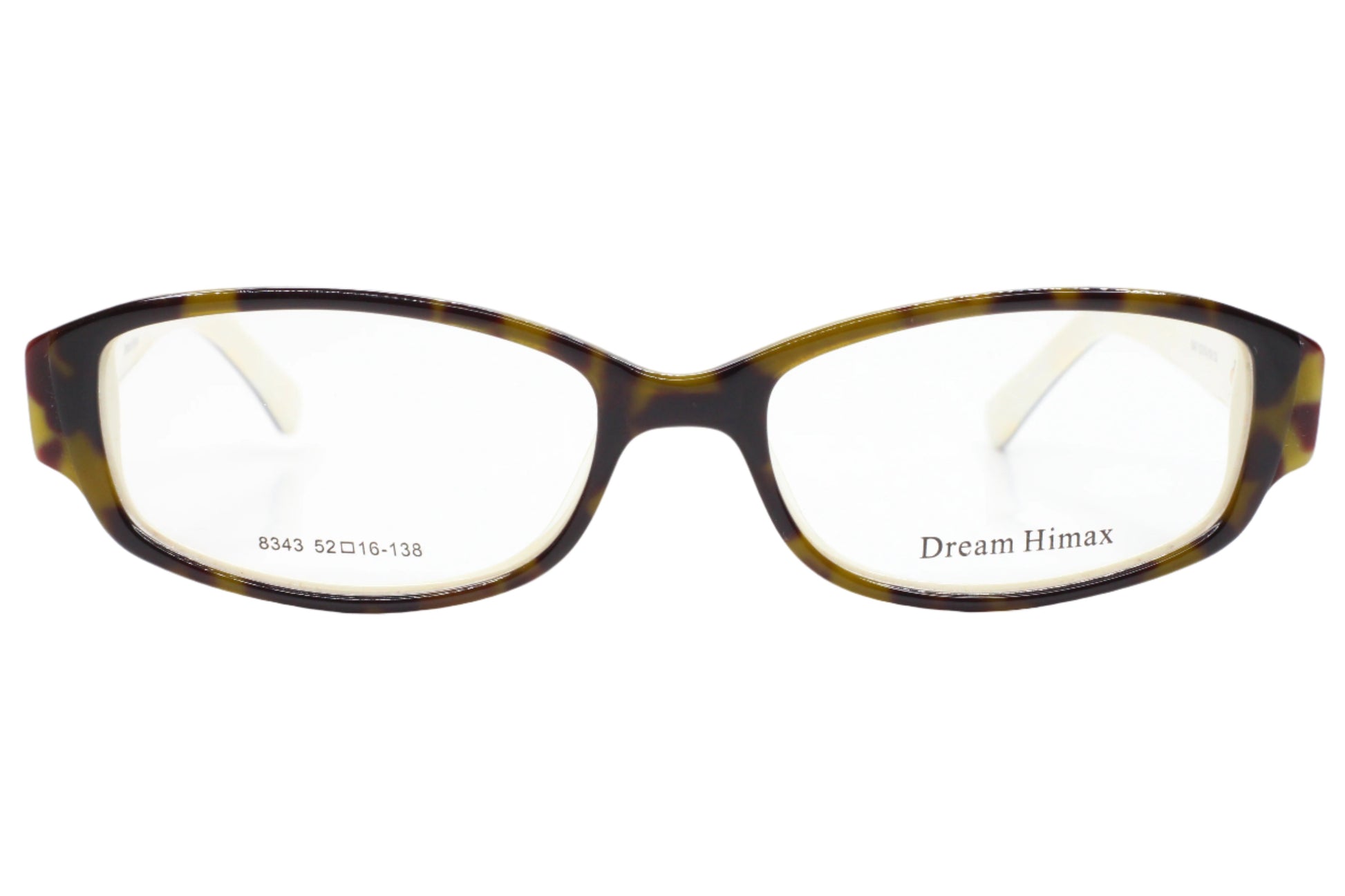 Dream Himax 8343 Havana Tortoise Full Rim Italy Designer Eyeglasses 52mm Optical Frames ABC Optical Eyeglasses