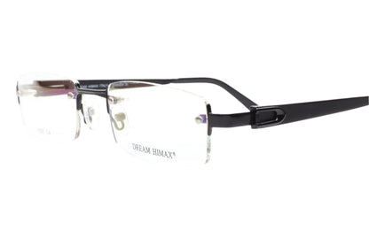 Dream Himax H305 Bronze Rimless Metal Luxury Italy Eyeglasses Optical Frames ABC Optical Eyeglasses