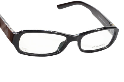 Burberry BE2082 3001 Shiny Black / Demo Lens Italy Eyeglasses 53mm Optical Frames ABC Optical Eyeglasses