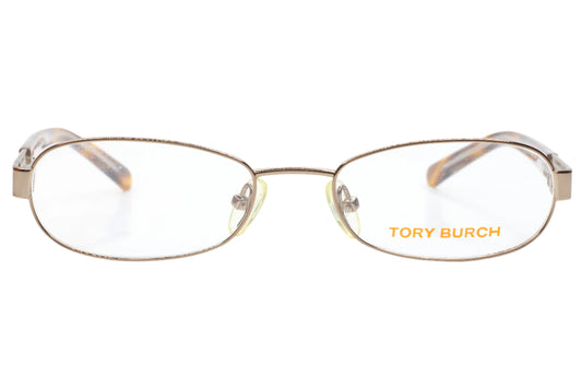 Tory Burch TY1017 116 Bronze Havana Brown Designer Reading Eyelasses 50-17-135 Bronze Metal Optical Frames ABC Optical Eyeglasses