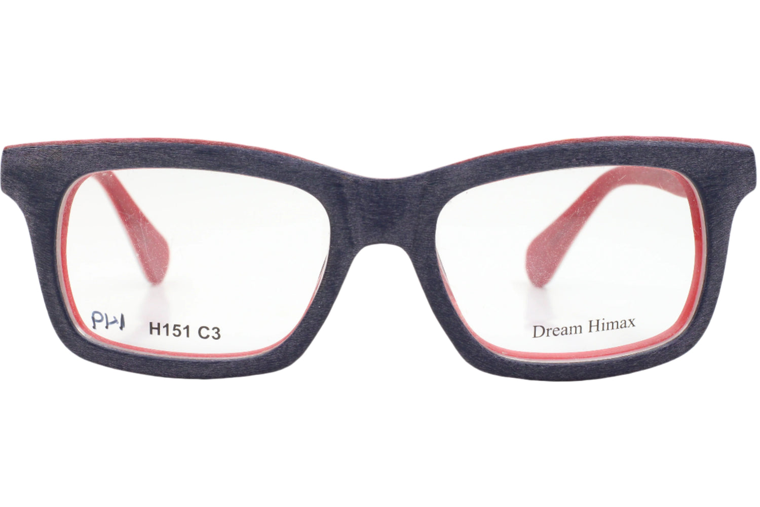 Dream Himax H151 Gray Blue Square Designer Italy Eyeglasses 52mm -Ma 52-18-145 Multicolor Square Optical Frames ABC Optical Eyeglasses