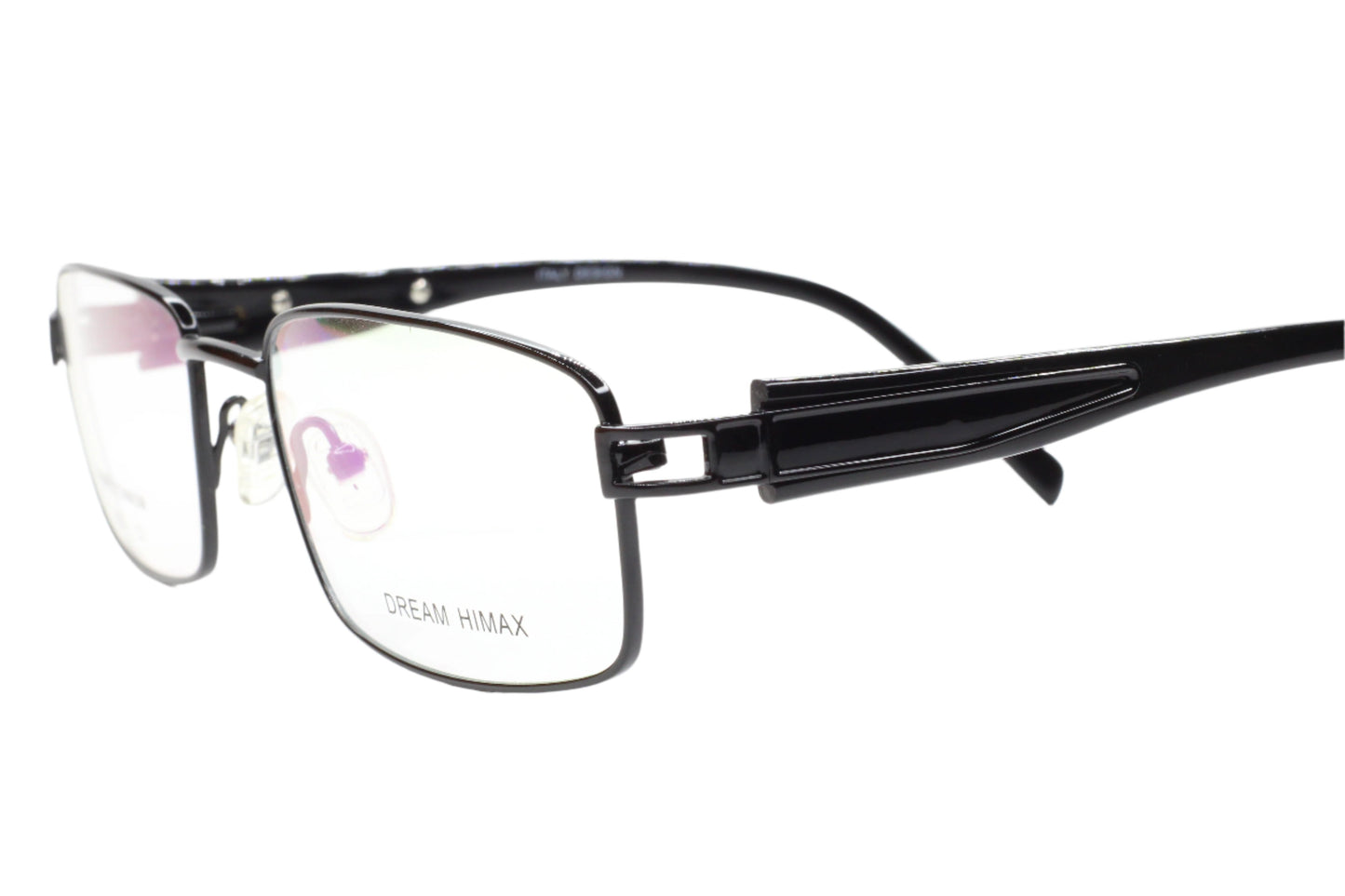 Dream Himax T03 Black Metal Designer Italy Design Eyeglasses -Ma Optical Frames ABC Optical Eyeglasses