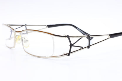 Emporio Armani EA9417 YB7 Silver/Black Designer Italy Eyeglasses -Ma Optical Frames ABC Optical Eyeglasses