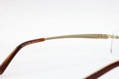 SLR Eyewear Mod.720 C3 Gold Rimless Nederland Designer Eyeglasses Optical Frames ABC Optical Eyeglasses