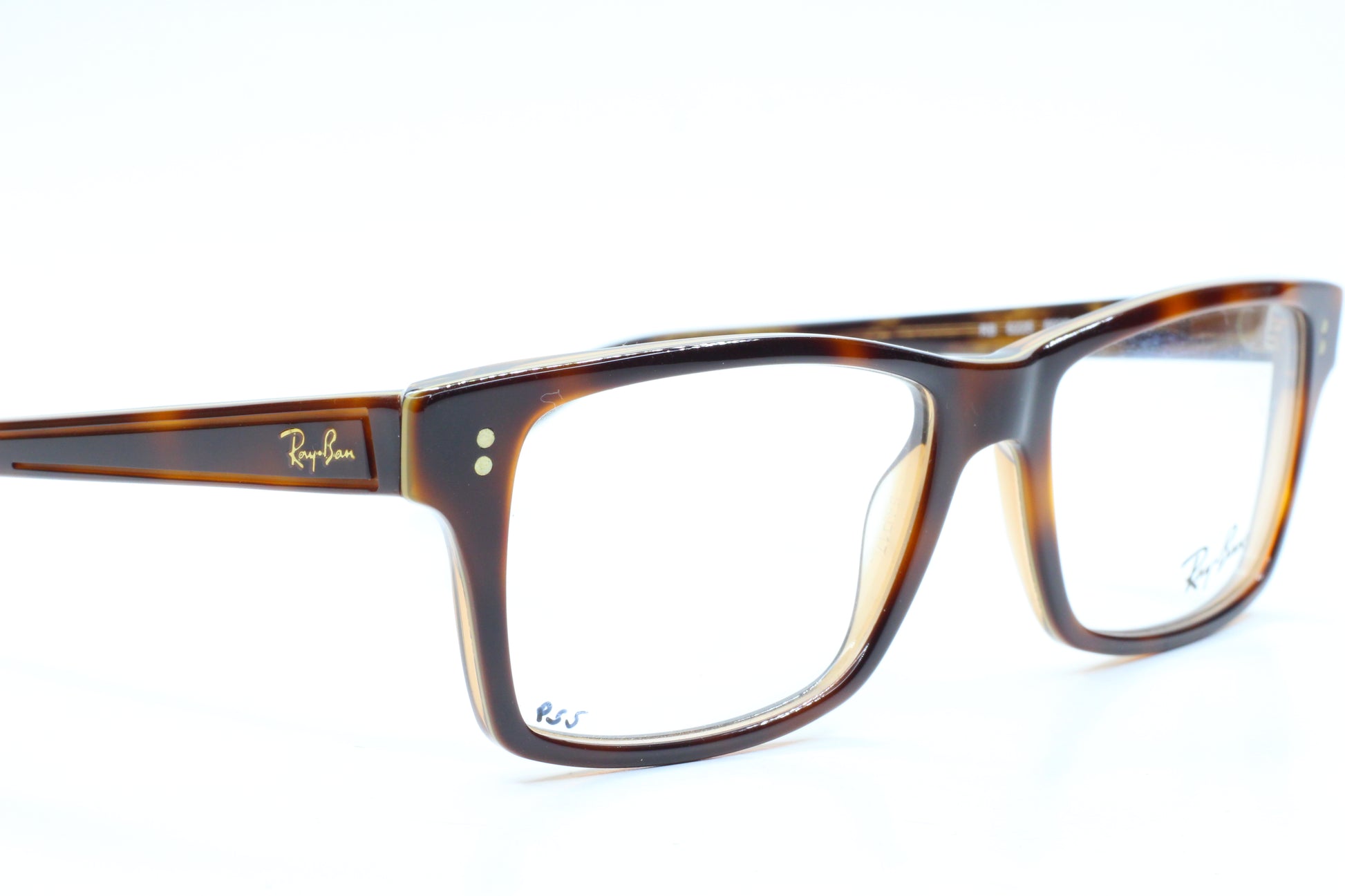 Ray-Ban RB5225 Red Havana Acetate Designer Italy Eyeglasses Optical Frames ABC Optical Eyeglasses