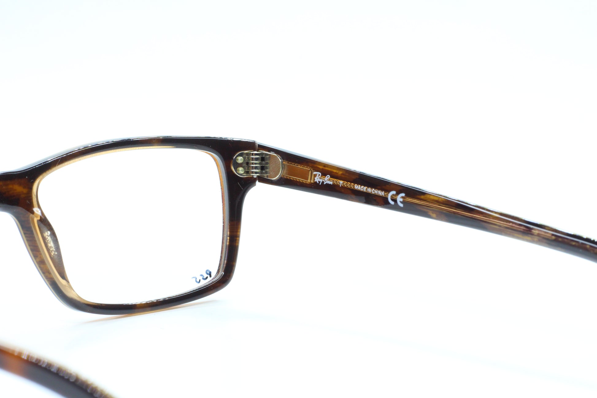 Ray-Ban RB5225 Red Havana Acetate Designer Italy Eyeglasses Optical Frames ABC Optical Eyeglasses