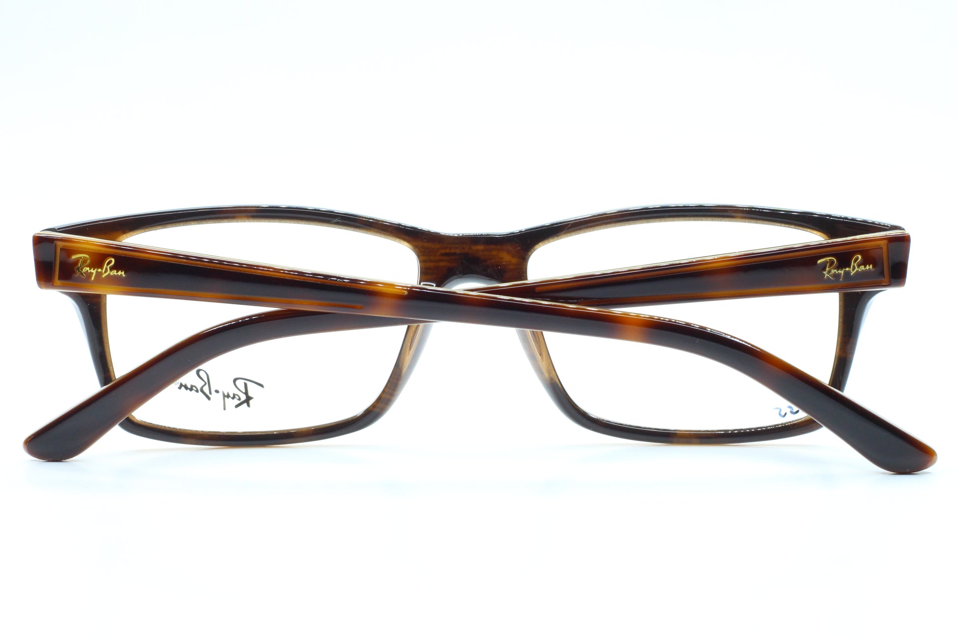 Ray-Ban RB5225 Red Havana Acetate Designer Italy Eyeglasses Optical Frames ABC Optical Eyeglasses