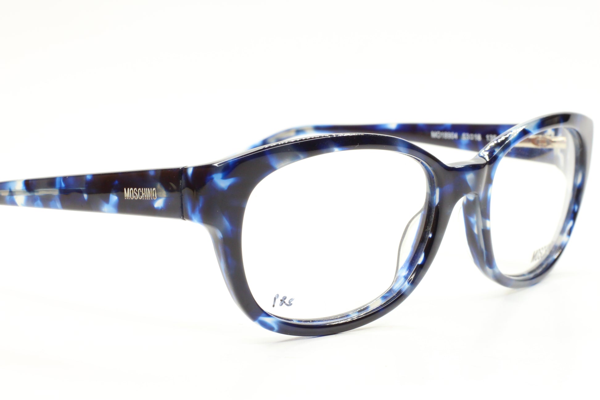 Moschino MO18904 Black Blue Tortoise Designer Italy Eyeglasses Optical Frames ABC Optical Eyeglasses