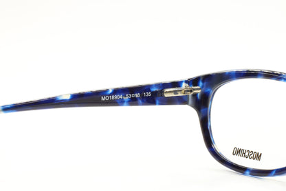 Moschino MO18904 Black Blue Tortoise Designer Italy Eyeglasses Optical Frames ABC Optical Eyeglasses