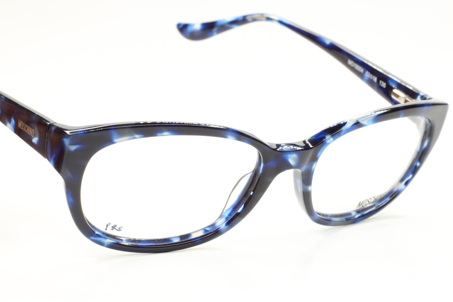 Moschino MO18904 Black Blue Tortoise Designer Italy Eyeglasses Optical Frames ABC Optical Eyeglasses