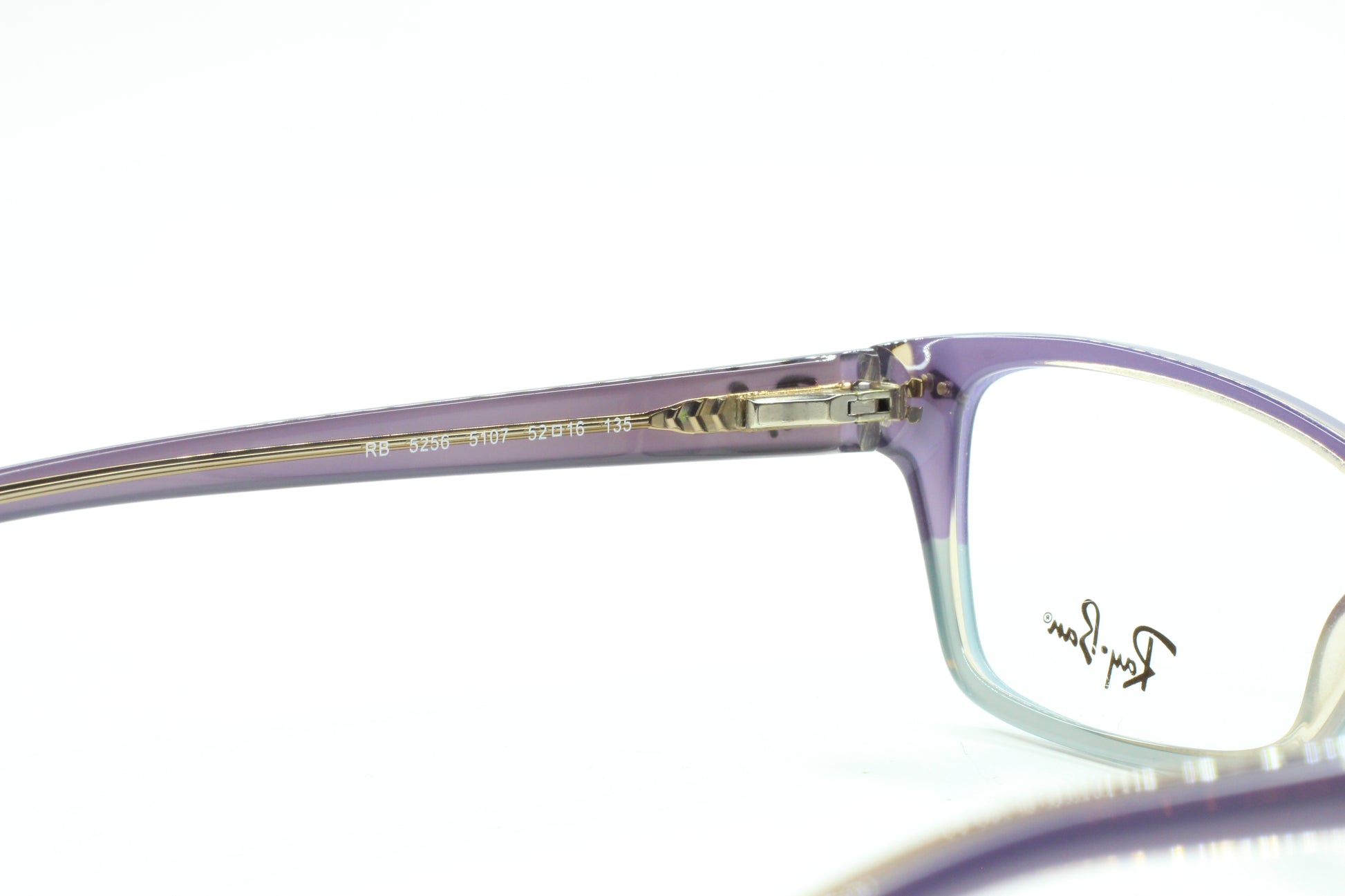 Ray-Ban RB5256 5107 Lavender Gray Fade Designer Italy Eyeglasses Optical Frames ABC Optical Eyeglasses