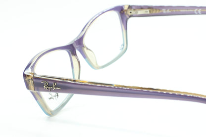 Ray-Ban RB5256 5107 Lavender Gray Fade Designer Italy Eyeglasses Optical Frames ABC Optical Eyeglasses