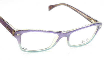 Ray-Ban RB5256 5107 Lavender Gray Fade Designer Italy Eyeglasses Optical Frames ABC Optical Eyeglasses