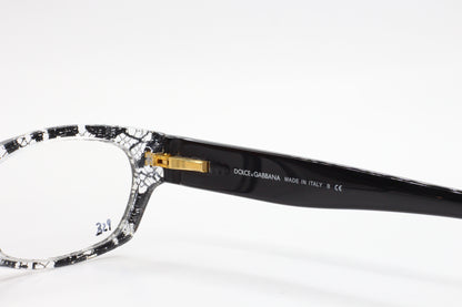 Dolce & Gabbana DG3115 1895 Clear Black Lace Gold Luxury Italy Eyeglasses Optical Frames ABC Optical Eyeglasses