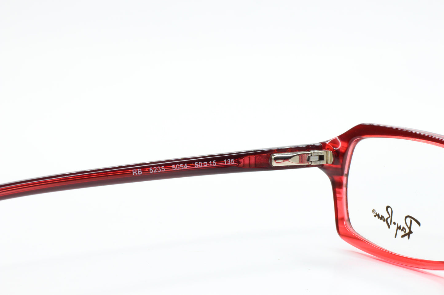 Ray-Ban RB5235 5054 Wine Red Clear Designer Italy Eyeglasses Optical Frames ABC Optical Eyeglasses