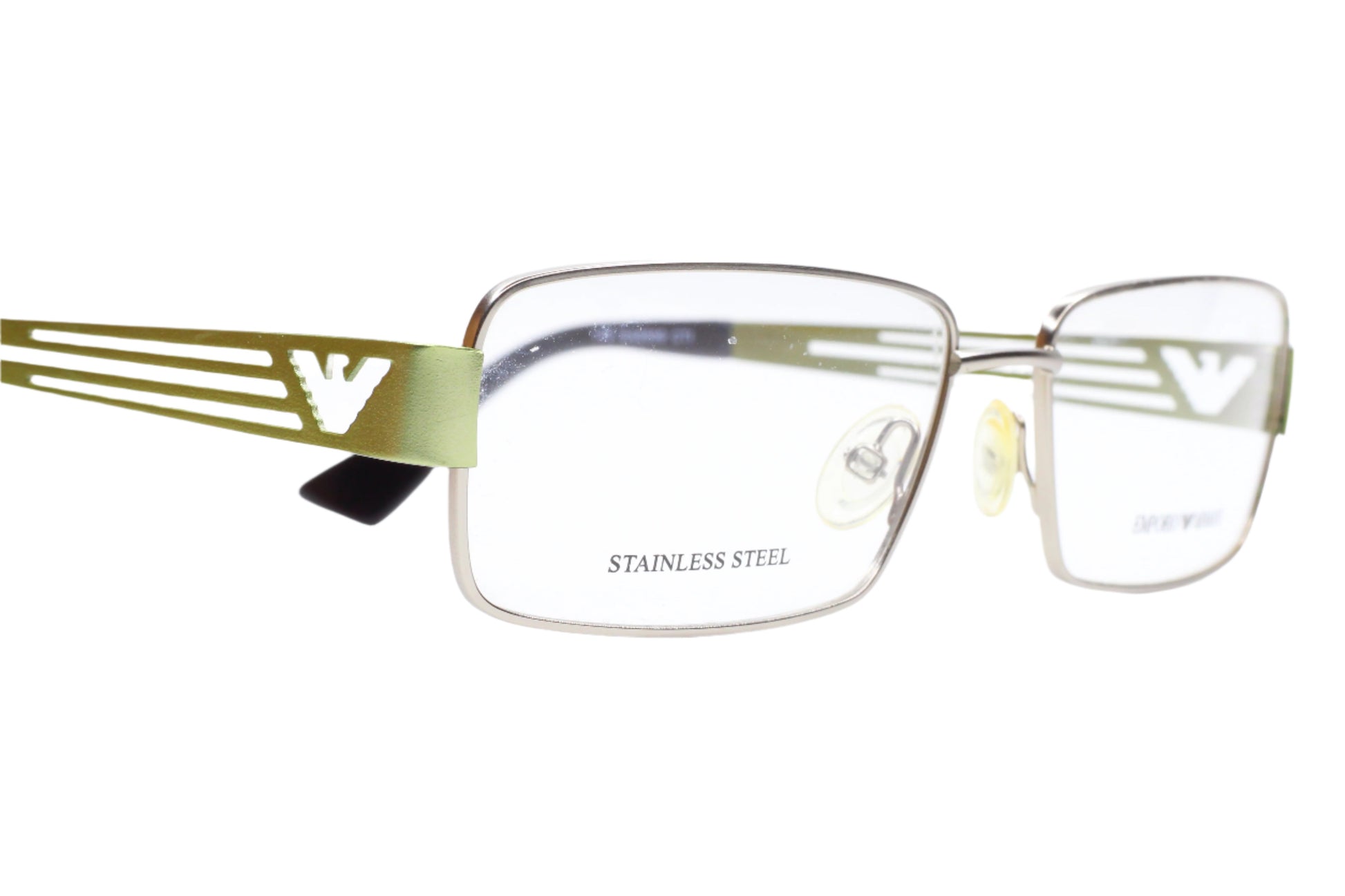 Emporio Armani EA9599 CTI Silver Green Designer Italy Eyeglasses Optical Frames ABC Optical Eyeglasses