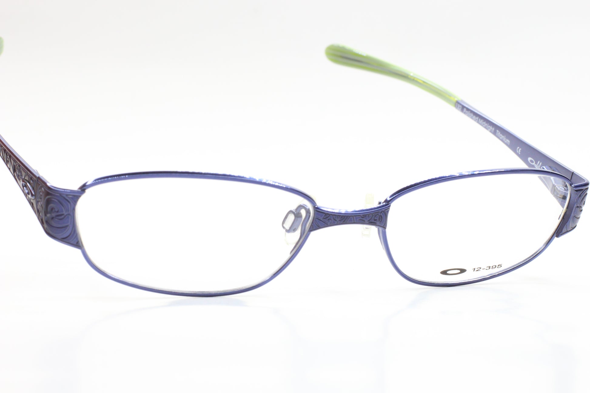 Oakley Poetic 2.0 Polished Midnight Green Titanium Eyeglasses -Wo Optical Frames ABC Optical Eyeglasses