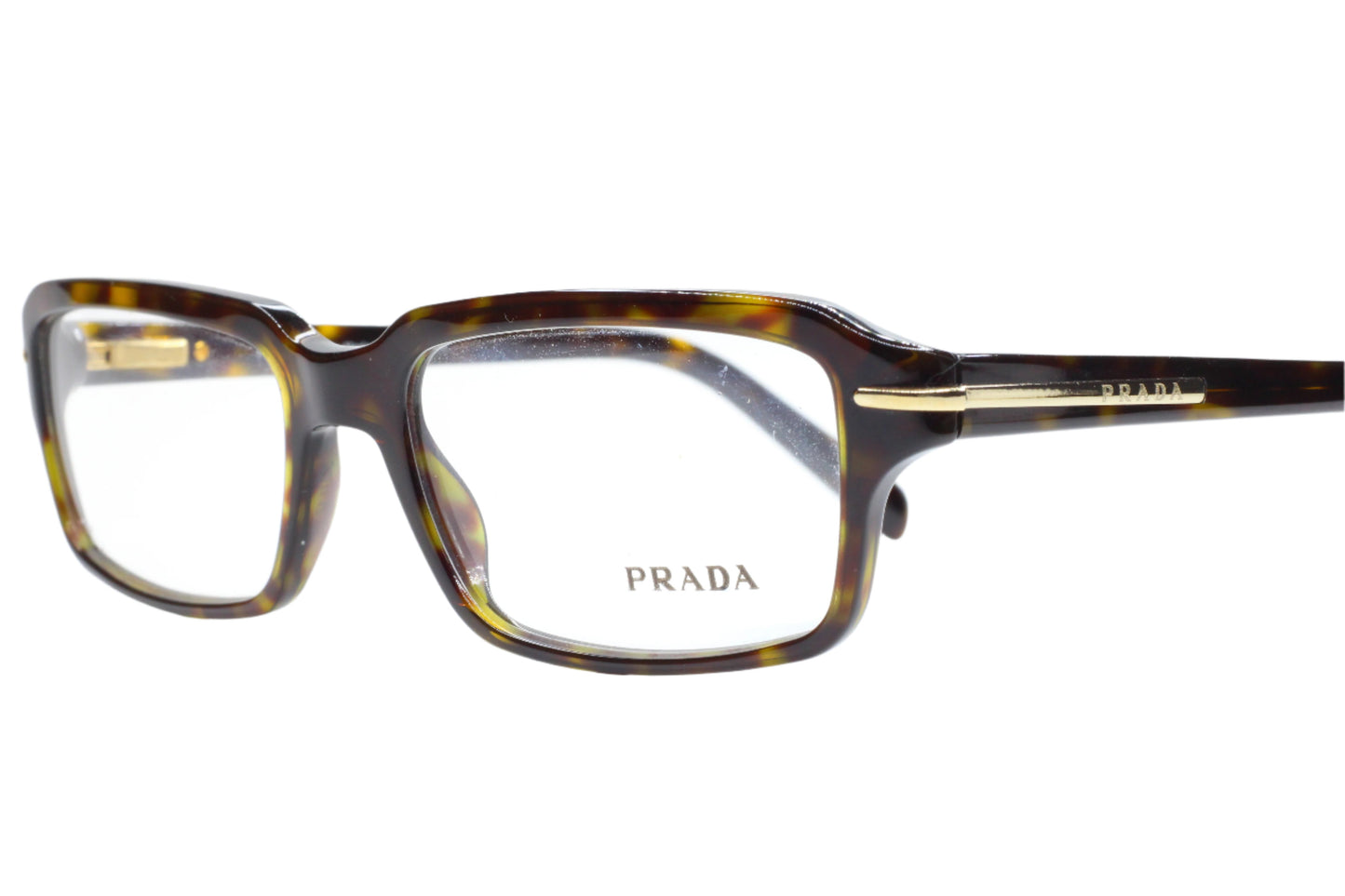 Prada VPR09N 2AU-101 Havana Brown Luxury Italy Eyeglasses -Ma Optical Frames ABC Optical Eyeglasses