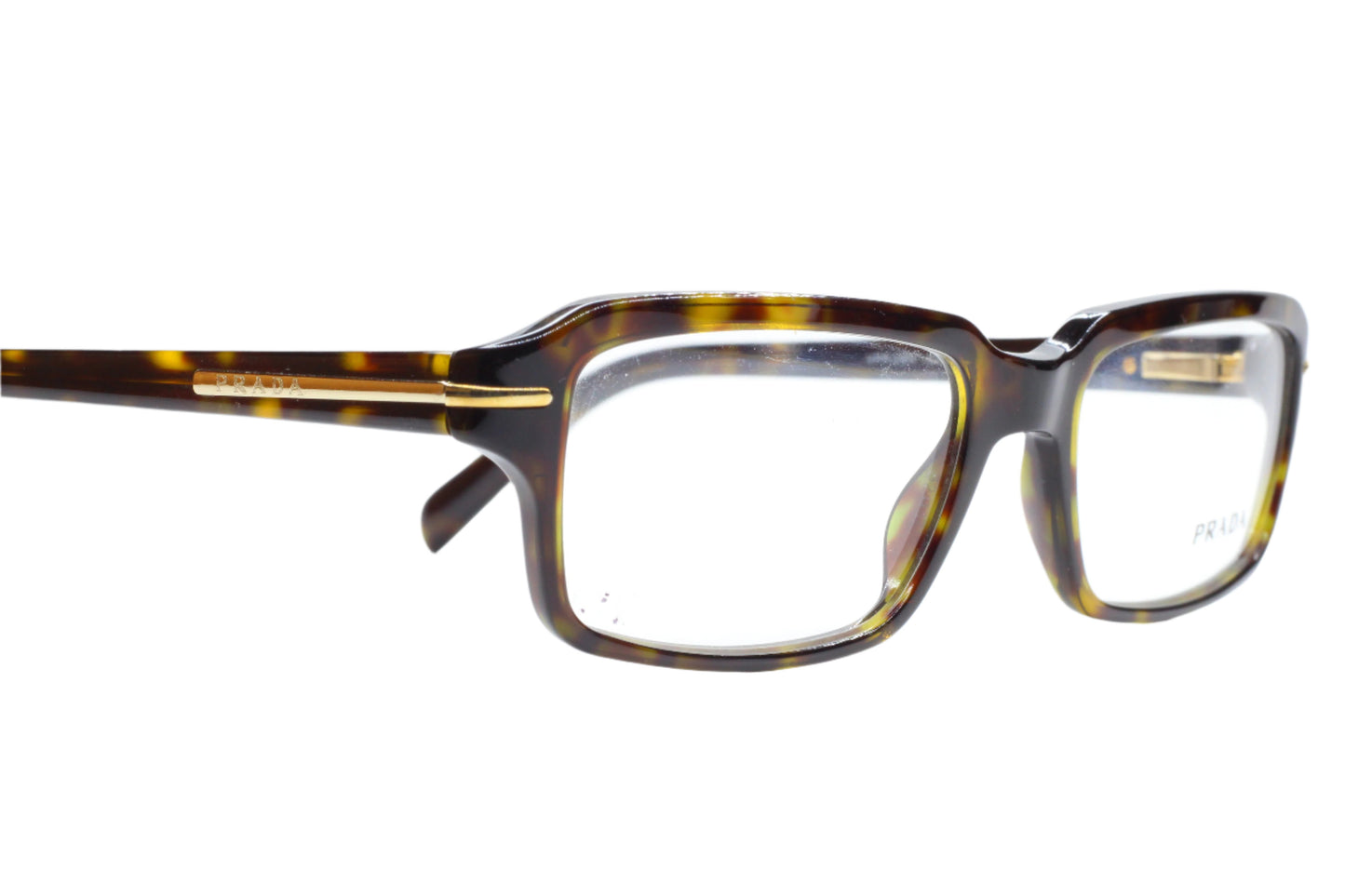 Prada VPR09N 2AU-101 Havana Brown Luxury Italy Eyeglasses -Ma Optical Frames ABC Optical Eyeglasses