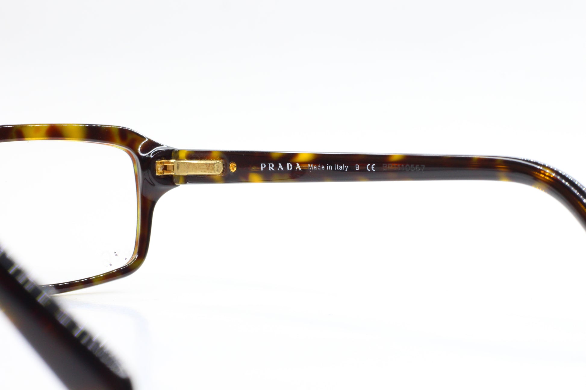 Prada VPR09N 2AU-101 Havana Brown Luxury Italy Eyeglasses -Ma Optical Frames ABC Optical Eyeglasses