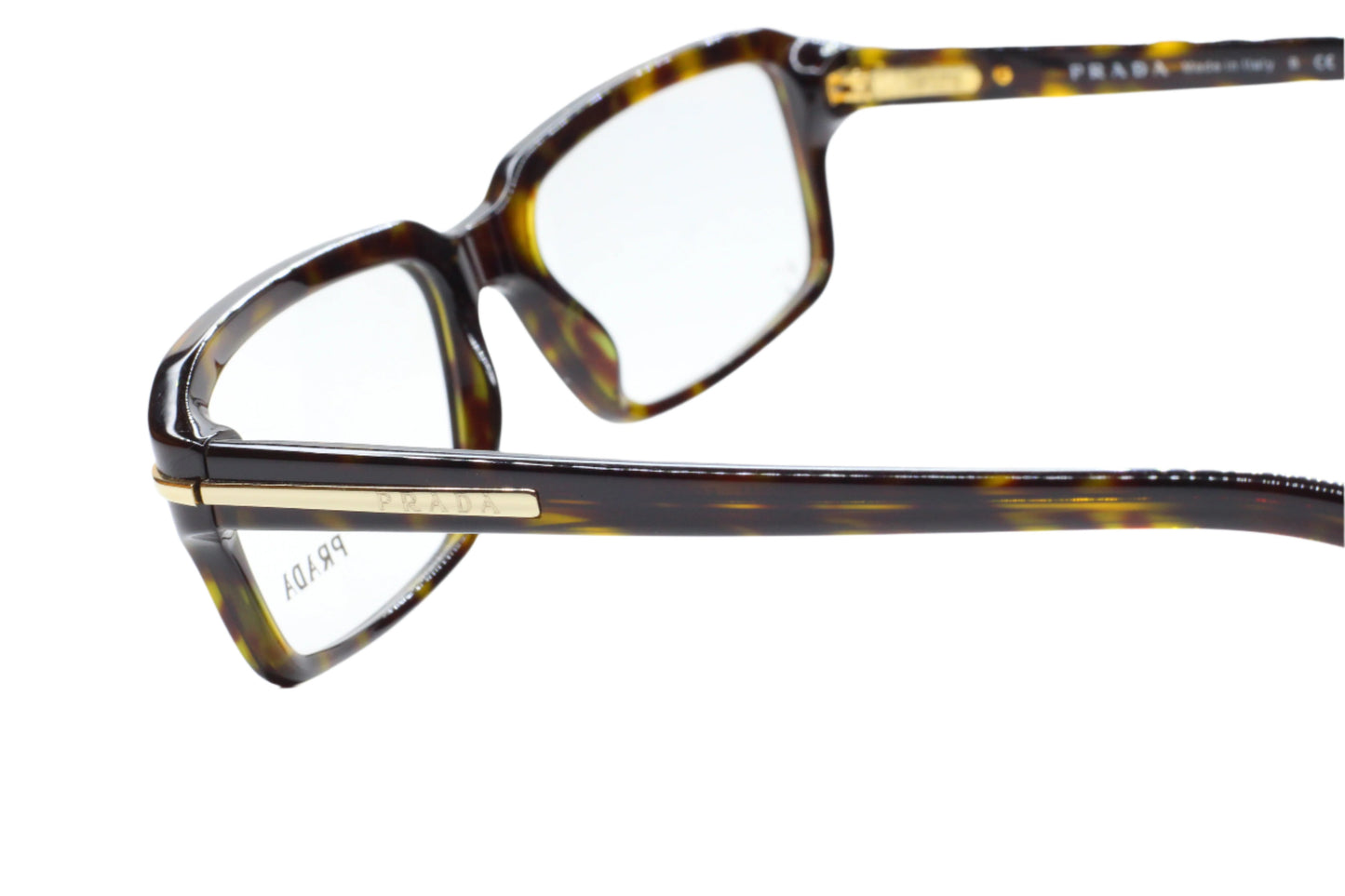 Prada VPR09N 2AU-101 Havana Brown Luxury Italy Eyeglasses -Ma Optical Frames ABC Optical Eyeglasses