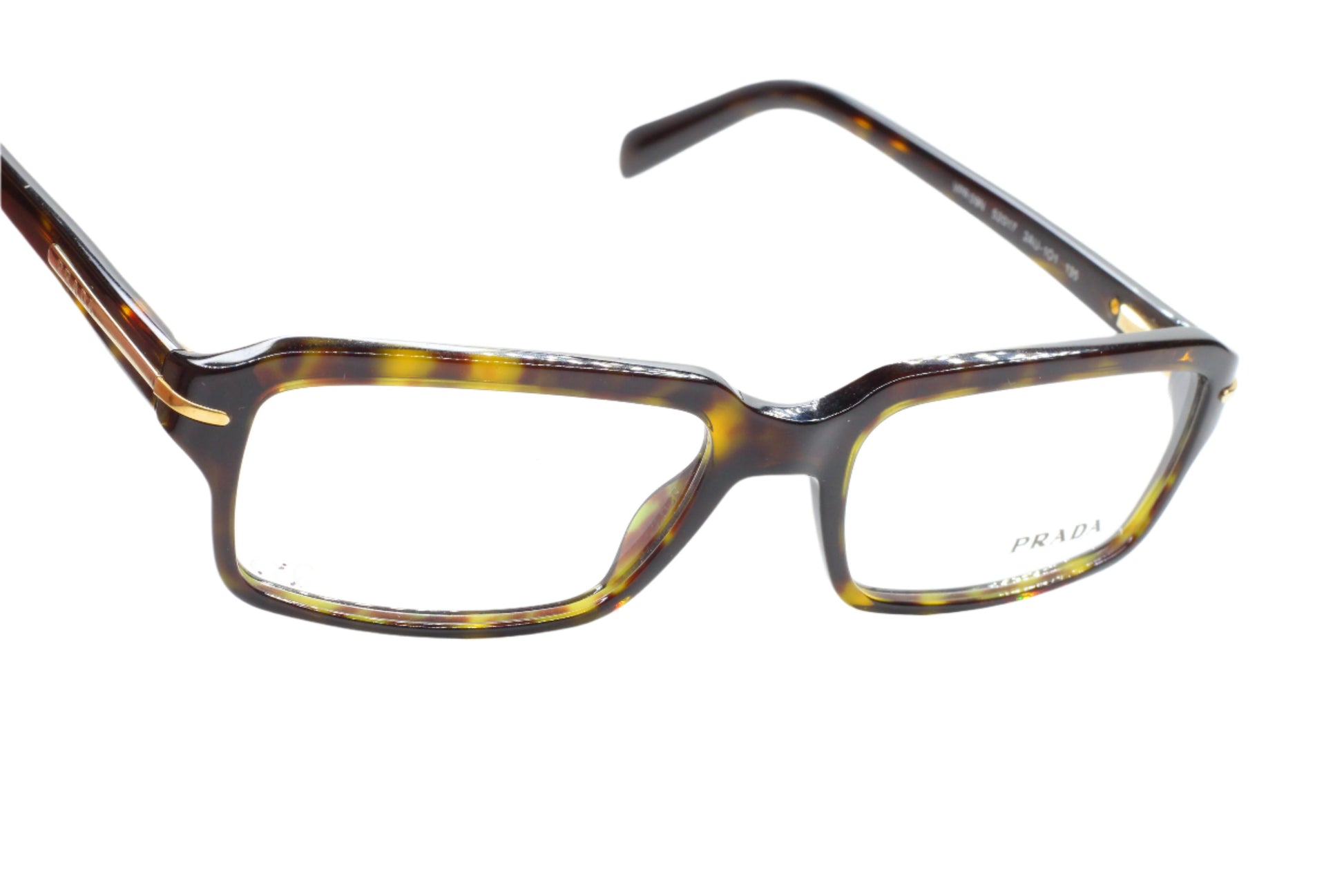 Prada VPR09N 2AU-101 Havana Brown Luxury Italy Eyeglasses -Ma Optical Frames ABC Optical Eyeglasses