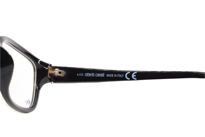 Roberto Cavalli RC770U 001 Grande Soeur Black Gold Luxury Italy Eyeglasses Optical Frames ABC Optical Eyeglasses