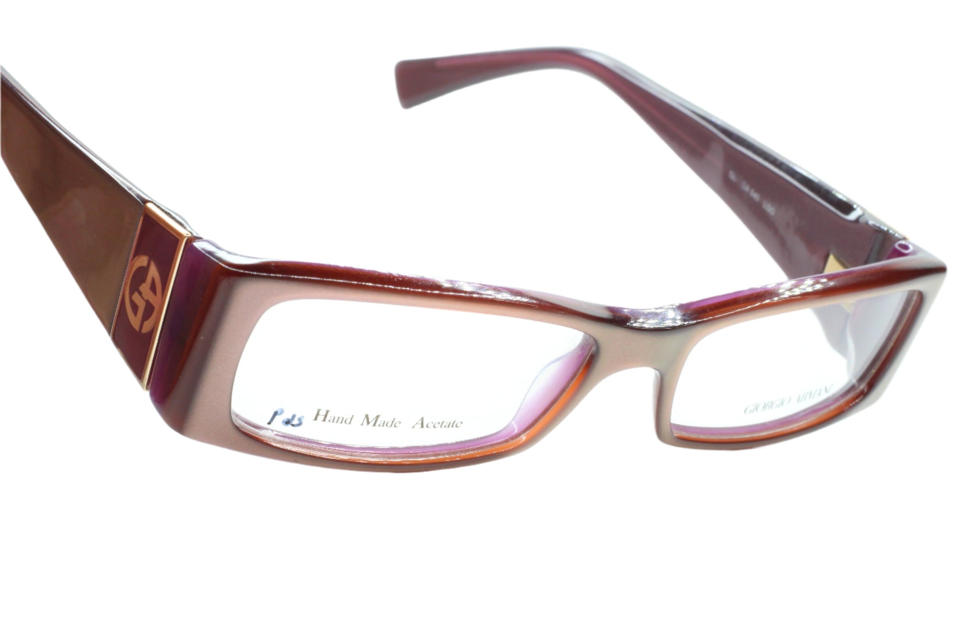 Giorgio Armani GA545 LGO Pink Gold Luxury Italy Eyeglasses -Wo Optical Frames ABC OPTICAL Eyeglasses