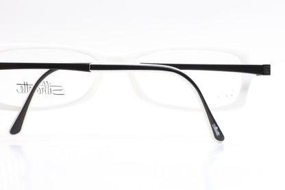 Silhouette SPX 1984 6055 Black White Designer Austria Eyeglasses -Wo Optical Frames ABC OPTICAL Eyeglasses