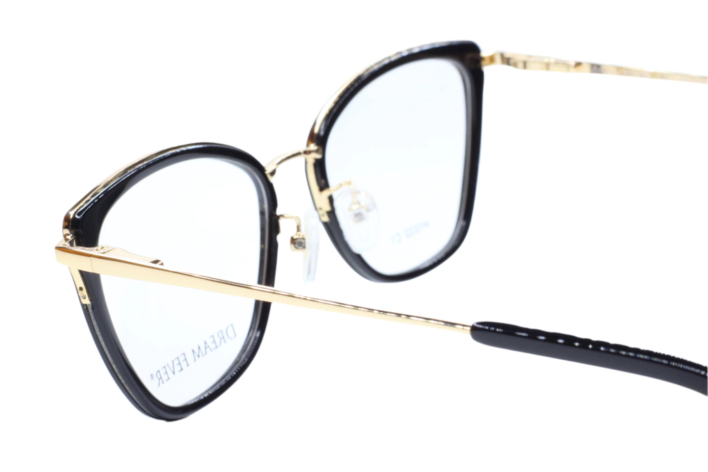 Dream Fever K1032 Crystal Gold Designer Fashion Italy Eyeglasses -Wo Optical Frames ABC Optical Eyeglasses