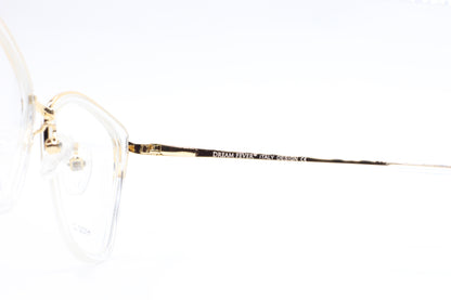 Dream Fever K1032 Crystal Gold Designer Fashion Italy Eyeglasses -Wo Optical Frames ABC Optical Eyeglasses