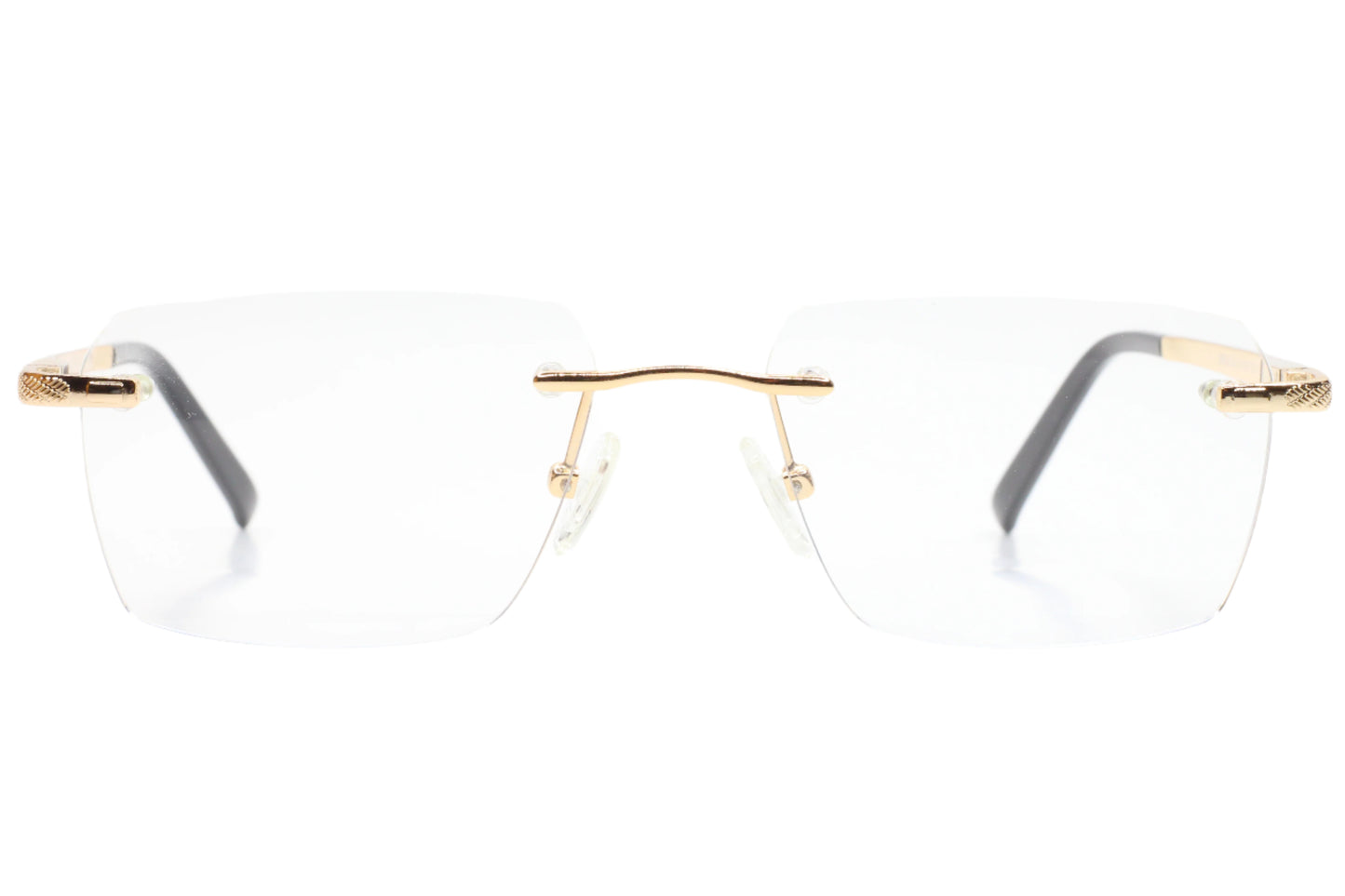 Myriad Eyewear ME25635 Gold Rimless Designer Luxury Eyeglasses -Wo