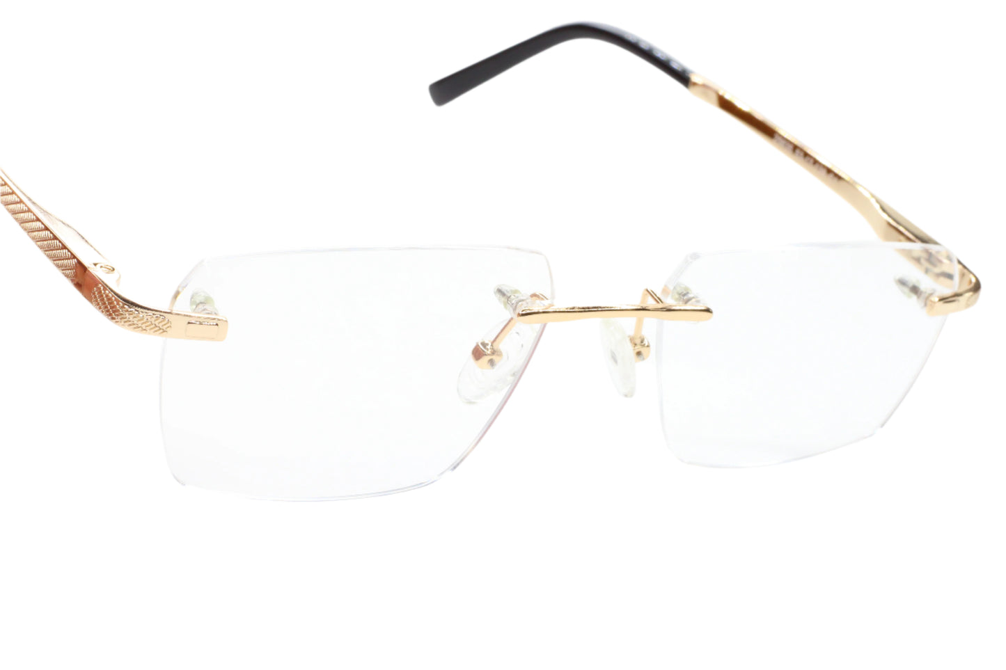 Myriad Eyewear ME25635 Gold Rimless Designer Luxury Eyeglasses -Wo