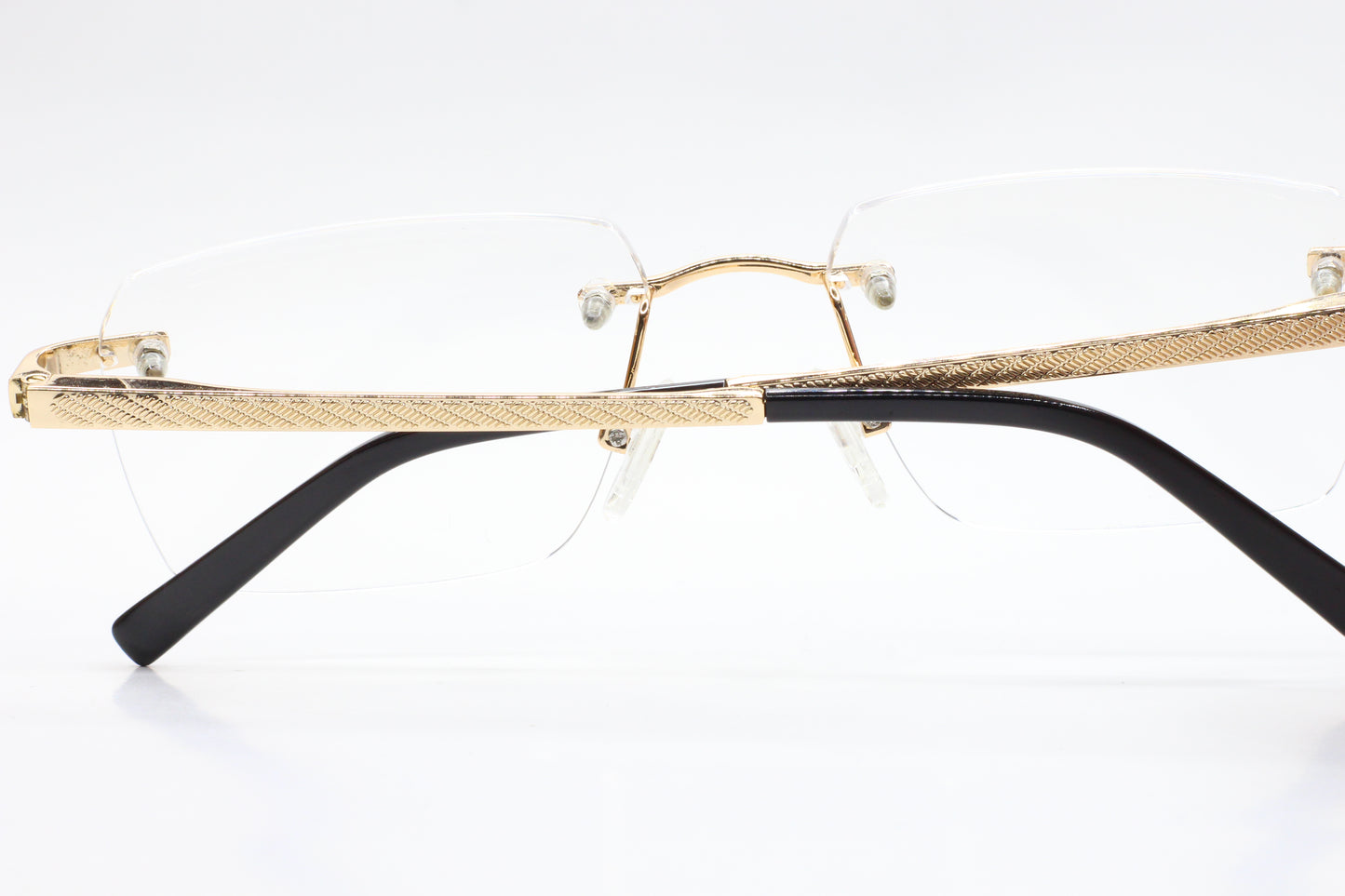 Myriad Eyewear ME25635 Gold Rimless Designer Luxury Eyeglasses -Wo