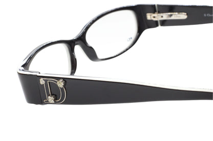 Christian Dior CD3113 YM6 Black Crystals Luxury Italy Eyeglasses -Wo Optical Frames ABC Optical Eyeglasses